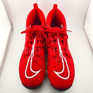 Nike Alpha Menace 3 Shark Football Cleats | Red | Men’s Size 12 | CV0582-616